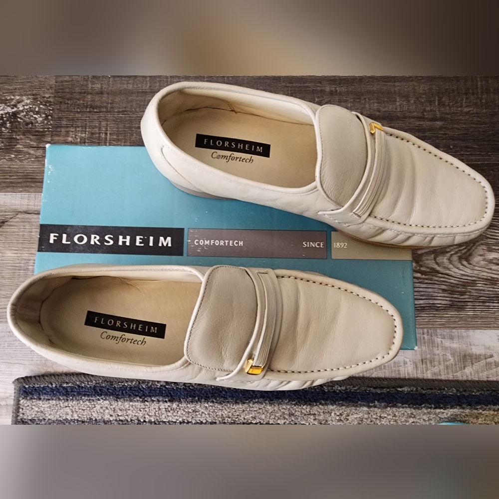 Summer Florsheim Comfortech Tan Loafers